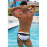 Breedwell Slip de bain Expose Swim Blanc neon